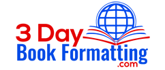 3 Day Book Printing Logo